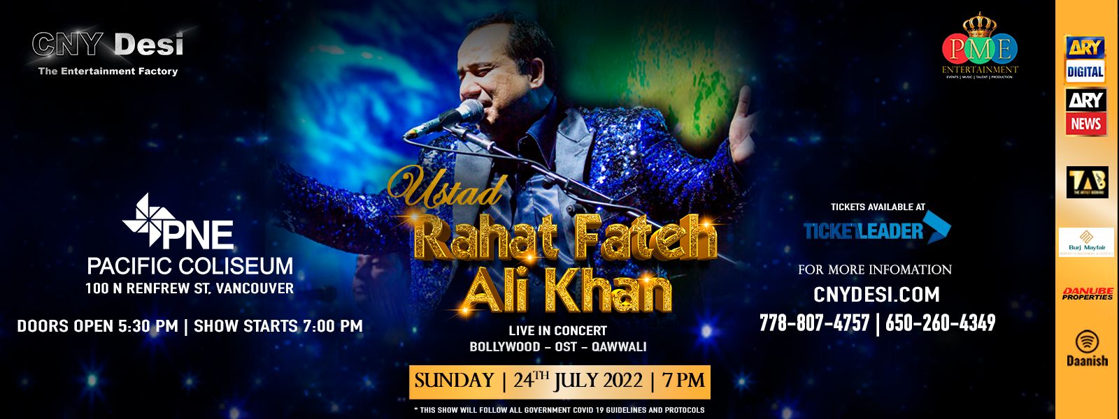 Rahat Fateh Ali Khan Live In Concert
